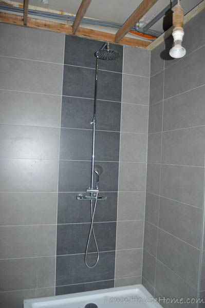 Bathroom shower tiles