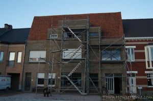 Front scaffolding